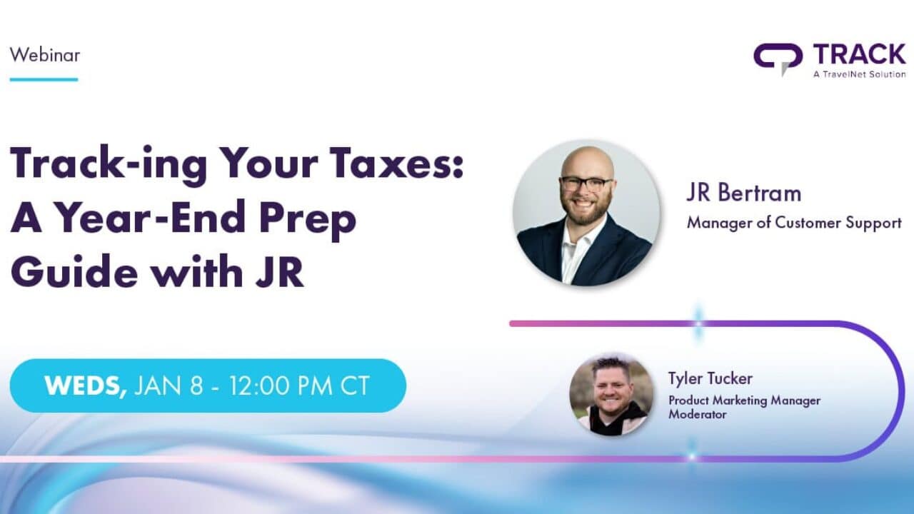 Track-ing Your Taxes Webinar